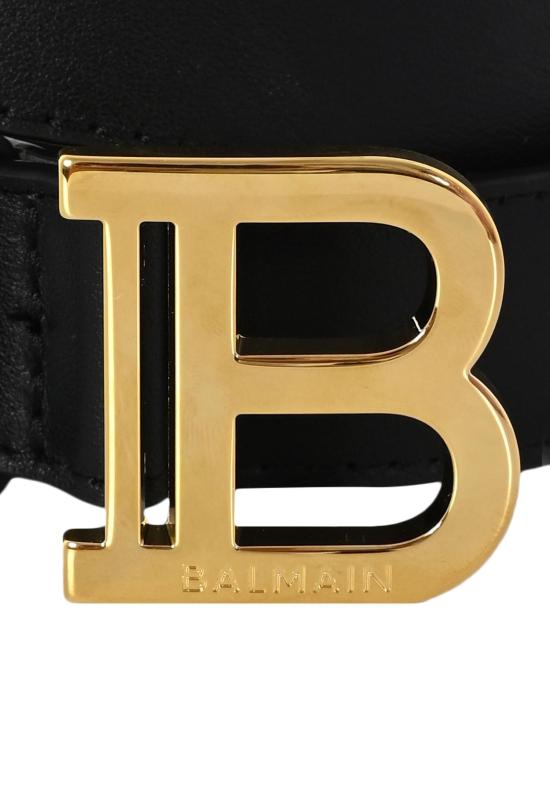 25FW [키즈] 발망 벨트 BX0P21 Z1371 930OR BLACK - BALMAIN