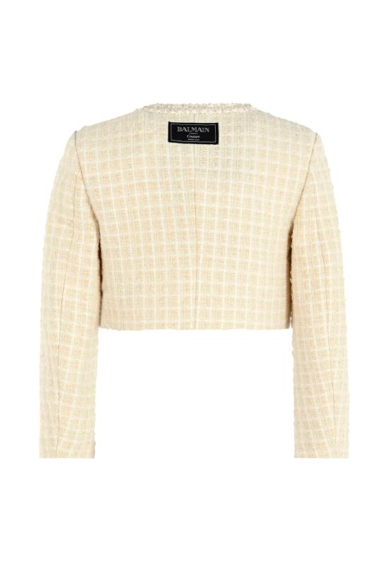 25FW [키즈] 발망 자켓 BX2A64 E0228 109AV BEIGE - BALMAIN