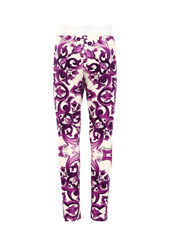 25FW [키즈] 돌체앤가바나 레깅스 L5JP5B HPGF4 IP3TN VIOLET - DOLCE & GABBANA
