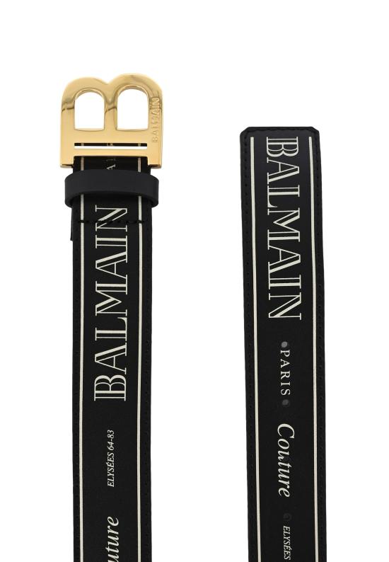 25FW [키즈] 발망 벨트 BX0B01 Z0847 930AV BLACK - BALMAIN