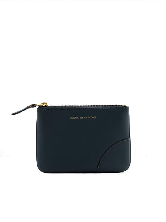 25FW 꼼데가르송 클래식 레더 라인 파우치 SA8100 BLACK