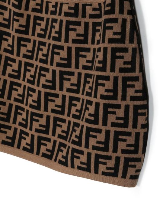 25FW [키즈] 펜디 스커트 JFG070 AEYD F15B6 ZUCCA - FENDI