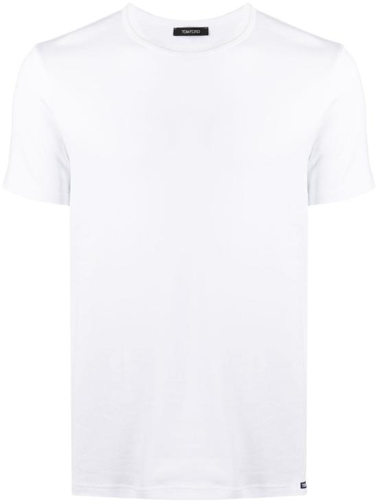 25FW 톰포드 코튼 크루넥 언더웨어 티셔츠 T4M081040 100 WHITE