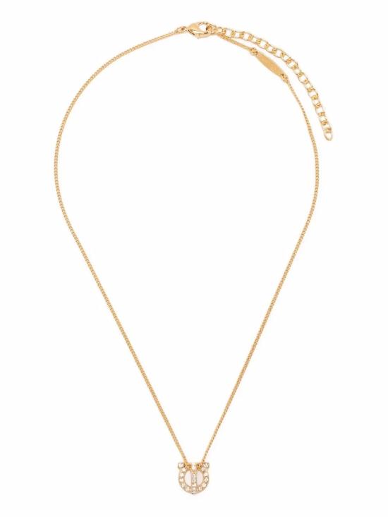 25FW 살바토레 페라가모 목걸이/팬던트 760399 0736244 ORO GIOVE STRASS CRYSTAL