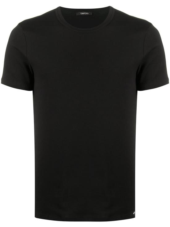 25FW 톰포드 코튼 크루넥 언더웨어 티셔츠 T4M081040 002 BLACK