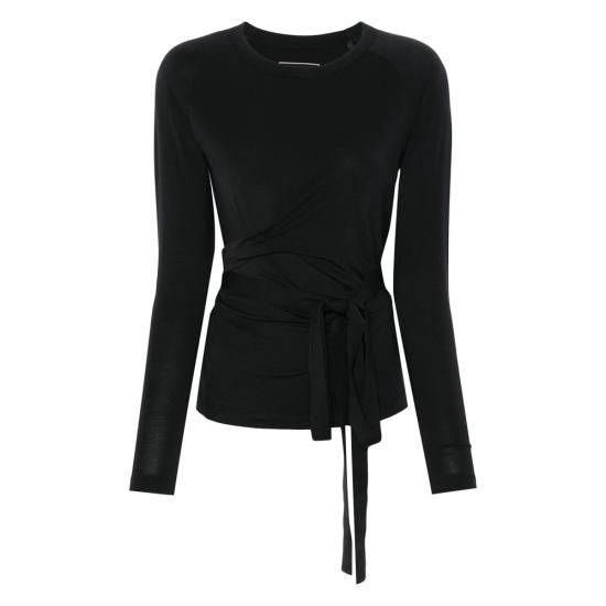 25FW 와이쓰리 긴팔 티셔츠 JD6003 BLACK