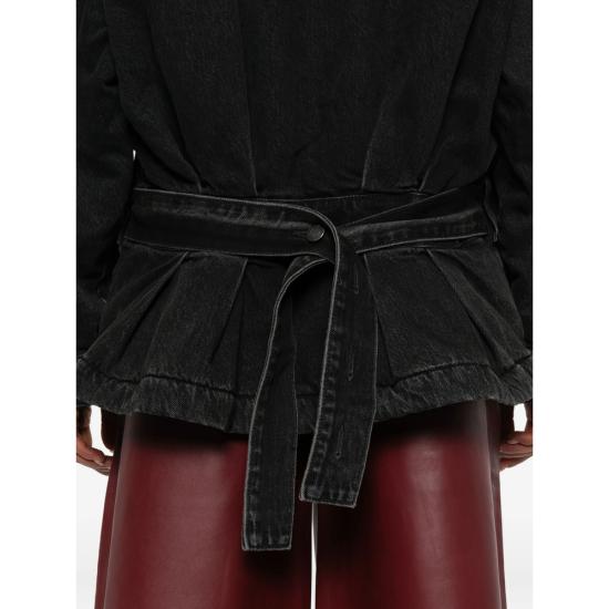 25FW 하이쿠레 데님 자켓 HEW09119 DF174 L0893 BLACK - HAIKURE