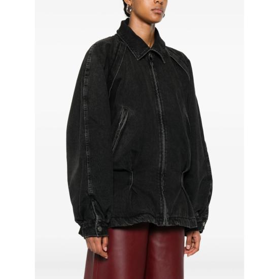 25FW 하이쿠레 데님 자켓 HEW09119 DF174 L0893 BLACK - HAIKURE