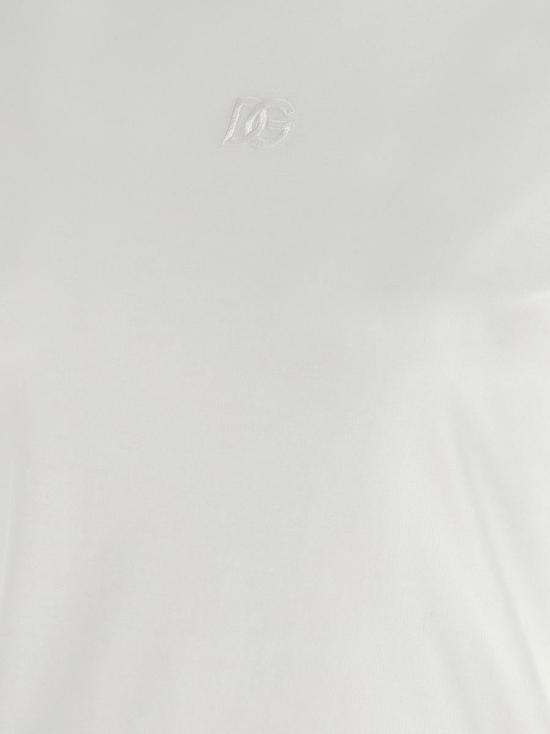 25FW 돌체앤가바나 반팔 티셔츠 F8N08ZGDC9CW0800 WHITE - DOLCE & GABBANA