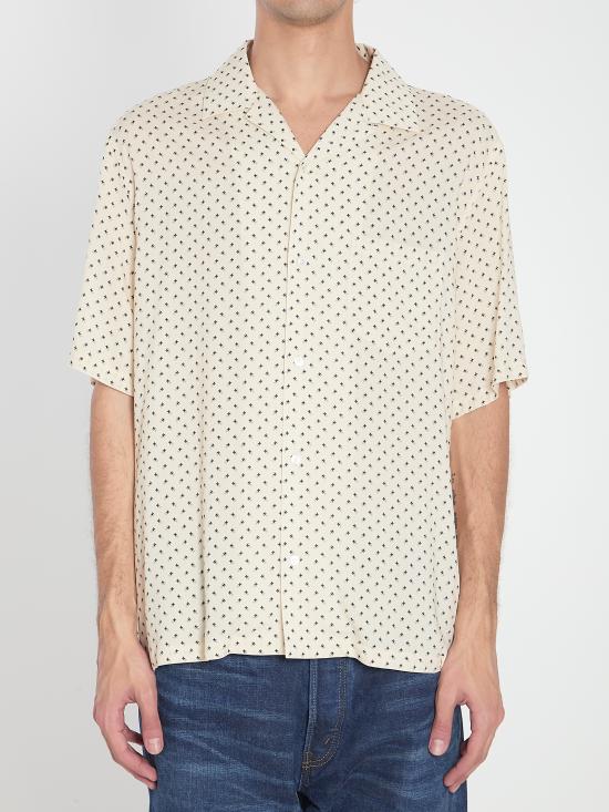 25FW 셀린느 반팔 셔츠 2C9460N28 CREAM