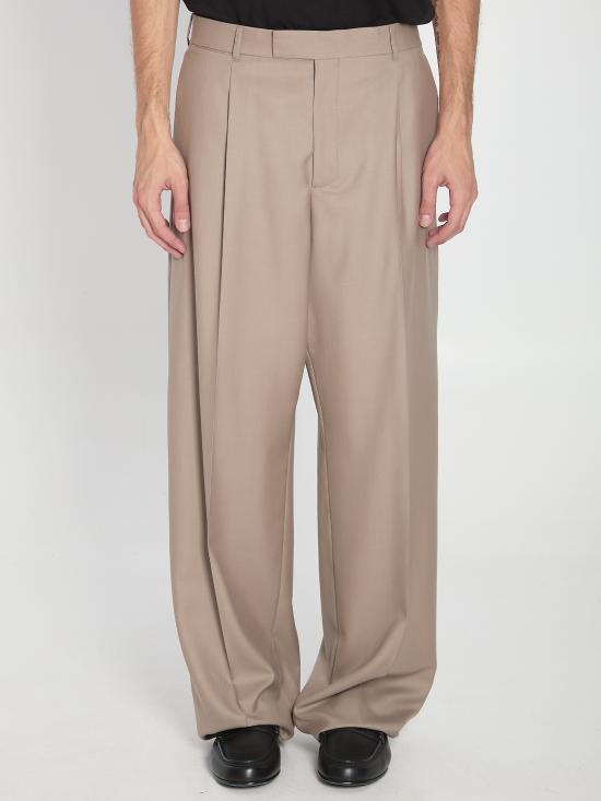 25FW 디올 스트레이트 팬츠 413C105 BEIGE