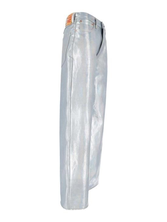 25SS 와타나베 준야 스트레이트 팬츠 JOP205S251 Silver - JUNYA WATANABE