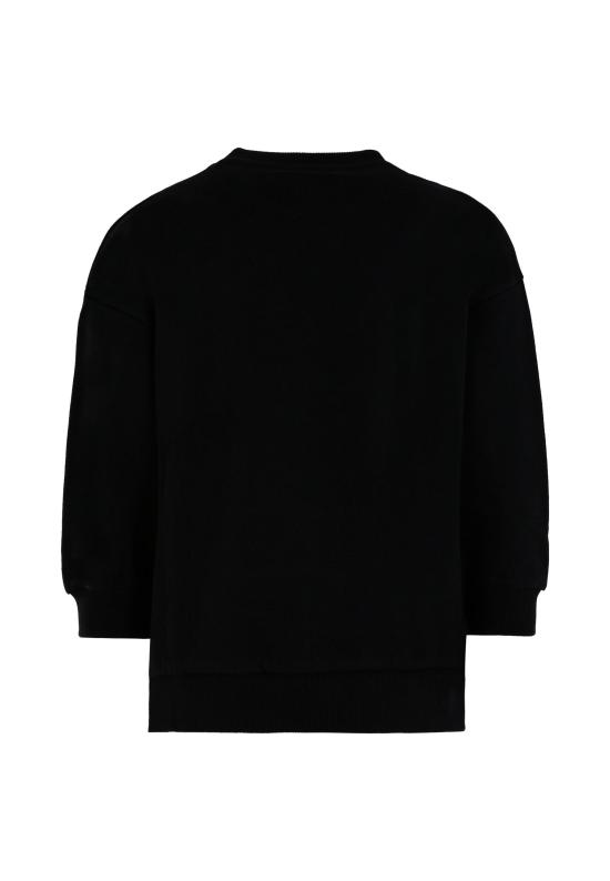 25FW [키즈] 발망 니트/스웻셔츠 BX4A70 Z3183 930MC BLACK - BALMAIN