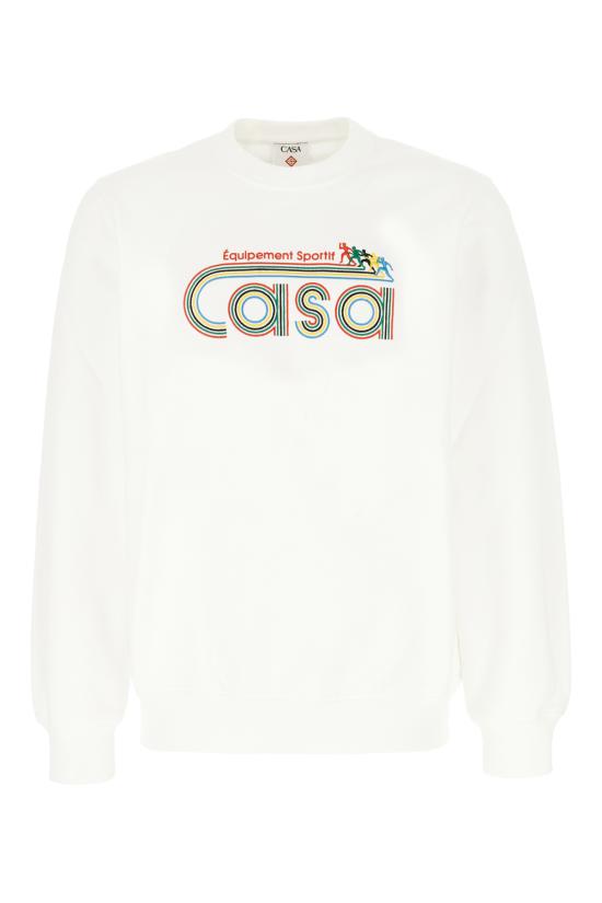 25SS 카사블랑카 긴팔 티셔츠 MPS25JTP29302 WHITE