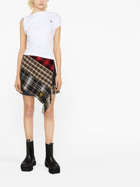 25FW 비비안웨스트우드 민소매 티셔츠 1504000AJ001M A401 WHITE - VIVIENNE WESTWOOD