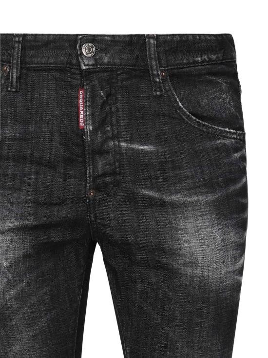 25FW 디스퀘어드2 데님 팬츠 S74LB1726 S30357900 Black - DSQUARED2