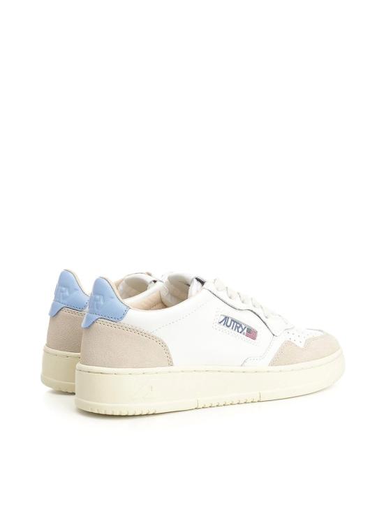 25FW 오트리 메달리스트 로우 레더 스니커즈 AULWLS04 White - AUTRY