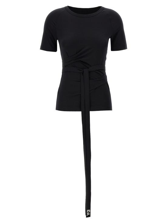 25FW 와이쓰리 탑 JD6002BLACK White Black