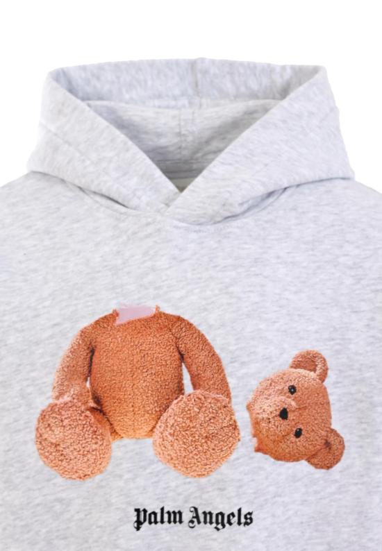 25FW [키즈] 팜앤젤스 풀오버 PBBB012C99FLE0020860 GREY - PALM ANGELS