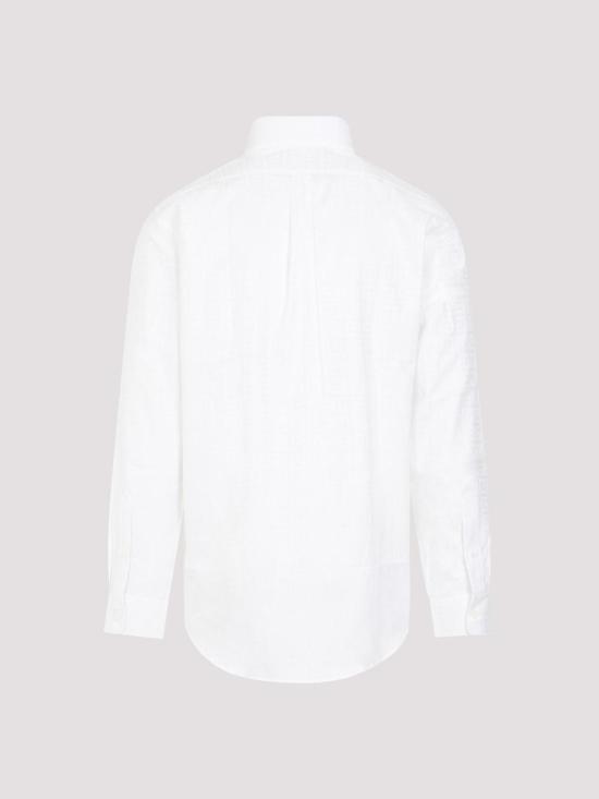  지방시 긴팔 셔츠 BM60ZH140C100 White - GIVENCHY