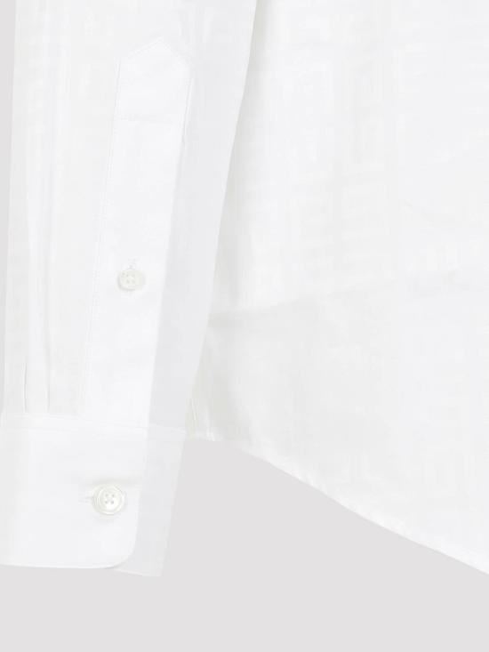  지방시 긴팔 셔츠 BM60ZH140C100 White - GIVENCHY