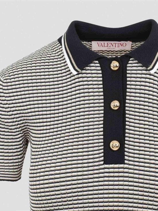 24FW 발렌티노 가라바니 미디 원피스 5B3KD12K8MK7CL Cream - VALENTINO GARAVANI