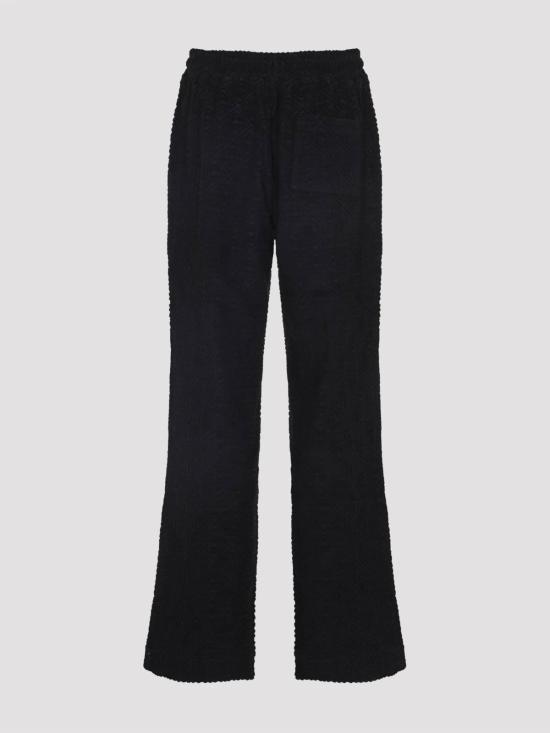  카사블랑카 트레이닝/조거 팬츠 MPF25JTR27001 Black - CASABLANCA