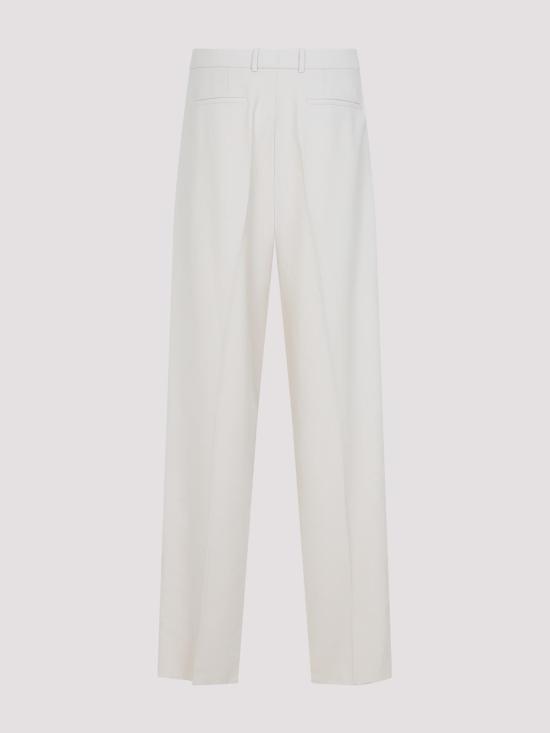 26FW 생로랑 스트레이트 팬츠 822149Y405W7171 White - SAINT LAURENT