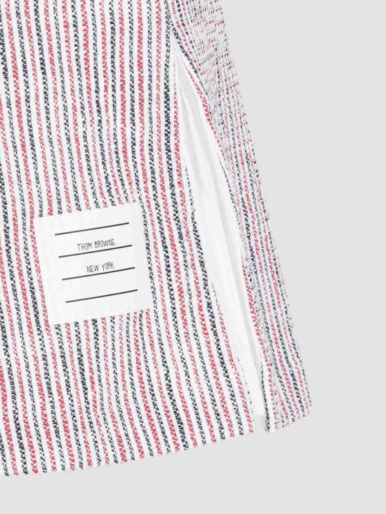  톰브라운 숏 스커트 FJK117AJ0144960 White - THOM BROWNE