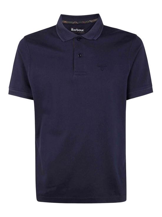 26SS 바버 폴로 티셔츠 MML1464NY91 Blue