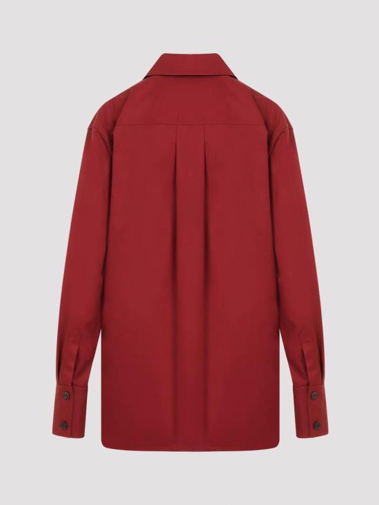  생로랑 셔츠 786696Y3A996287 Red - SAINT LAURENT