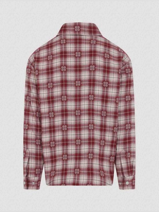  아미리 긴팔 셔츠 AMSTOS1024DEEP Red - AMIRI