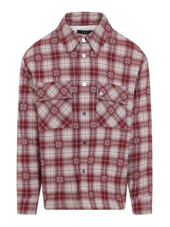  아미리 긴팔 셔츠 AMSTOS1024DEEP Red