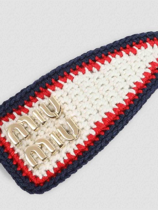  미우미우 헤어 액세서리 5IF0922CWIF04GC Red - MIU MIU