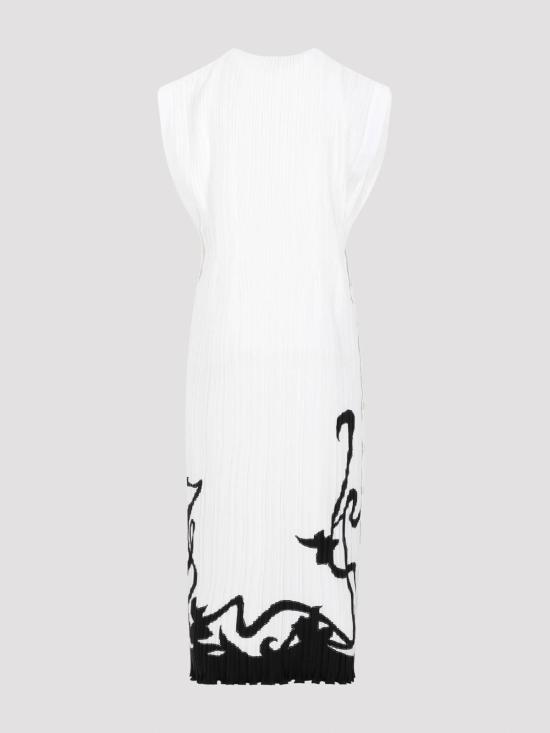  랑방 미디 스커트 RWDR00305904P24001 Cream - LANVIN