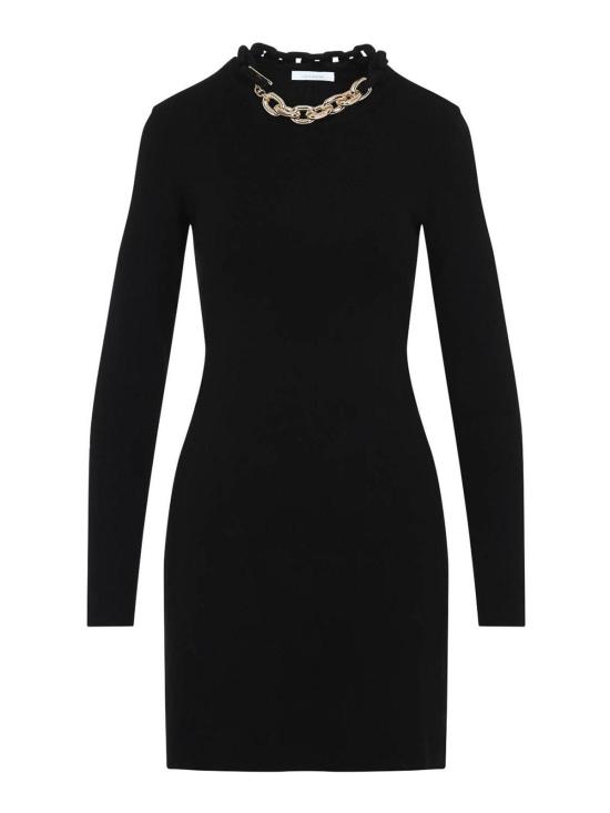 25SS 파코라반 미디 원피스 25PMRO066ML0308P001 Black