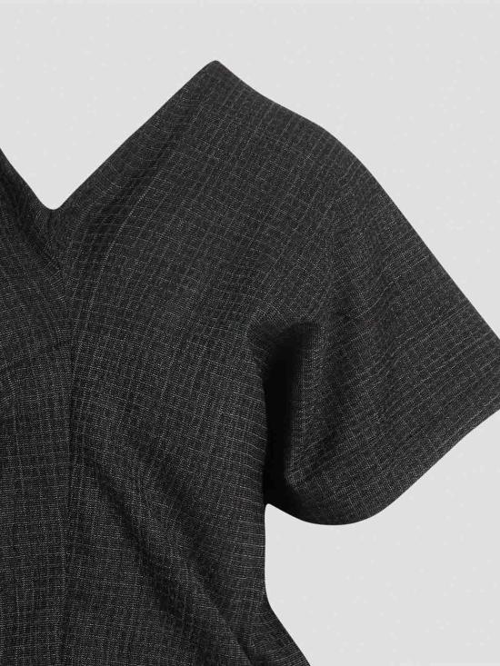  발렌시아가 반팔 티셔츠 808855TRT131077 Black - BALENCIAGA