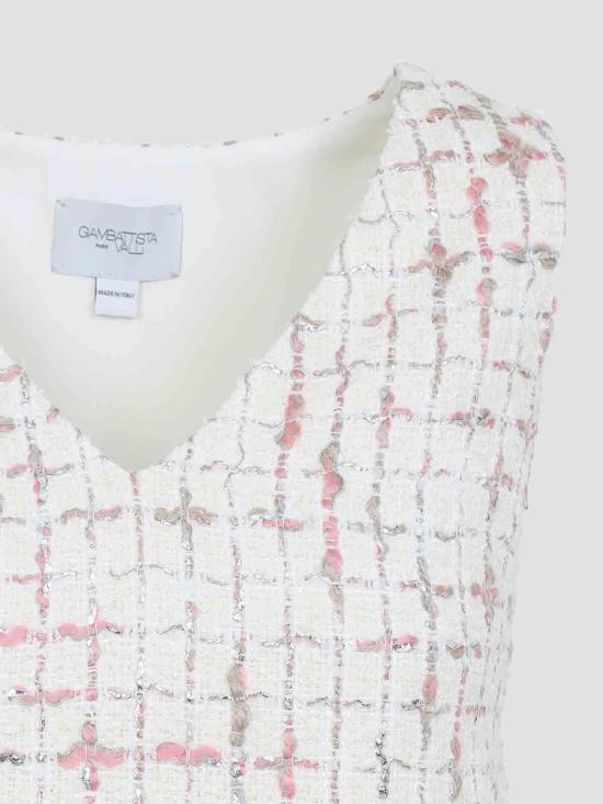 26SS 지암바티스타 발리 미디 스커트 25SSPVFP508303TOUM051 White - GIAMBATTISTA VALLI