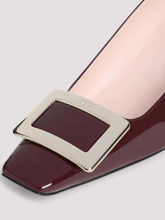 26SS 로저비비에 벨 비비에 펌프스 RVW00600920D1PR802 Dark Red - ROGER VIVIER