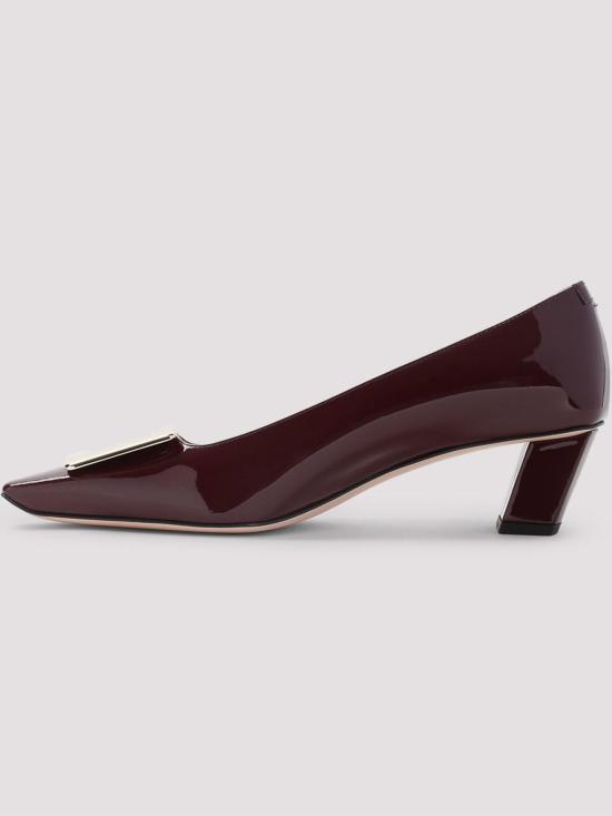 26SS 로저비비에 벨 비비에 펌프스 RVW00600920D1PR802 Dark Red - ROGER VIVIER