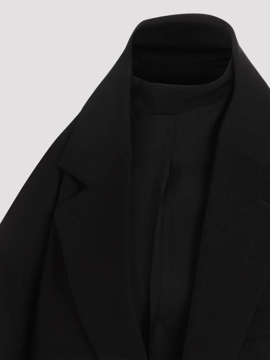 24FW 발렌시아가 미디 스커트 809048TRT011000 Black - BALENCIAGA