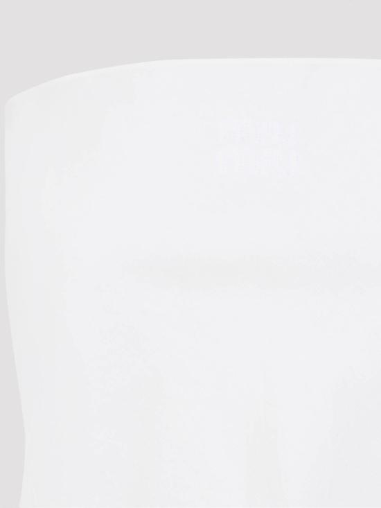  미우미우 민소매 티셔츠 MT2114SOOO17LVF0304 Cream - MIU MIU