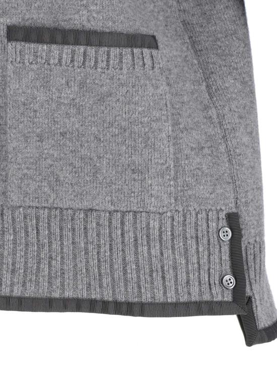 25FW 톰브라운 가디건 MKC608A Y1029 055 Grey - THOM BROWNE