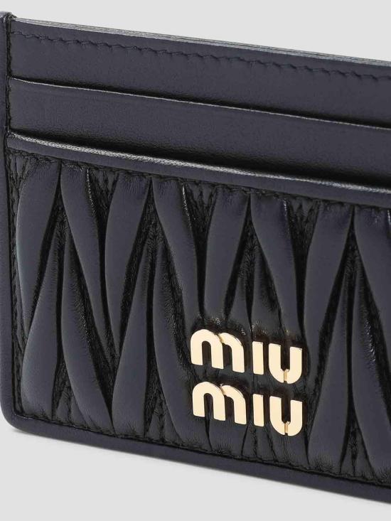  미우미우 지갑 5MC076AFPPF0002 Black - MIU MIU