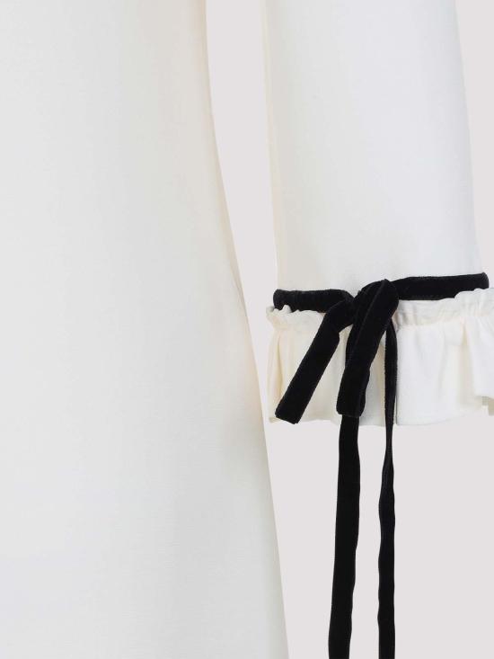  발렌티노 가라바니 미디 원피스 6B3VAF981CFA03 Cream - VALENTINO GARAVANI