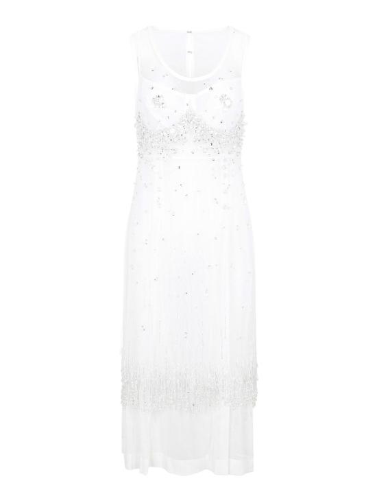  보테가베네타 미디 스커트 739247V2Y109075 White