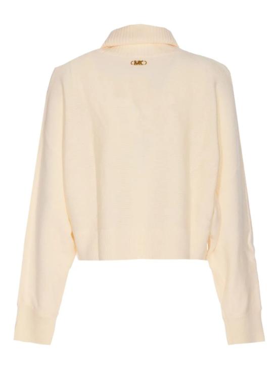 25FW 마이클 코어스 터틀넥 MT5617UF2G120 White - MICHAEL KORS