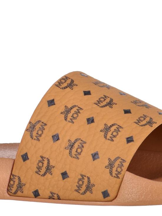 25FW 엠시엠 뮬/슬리퍼 MEXCAMM17CO Brown - MCM