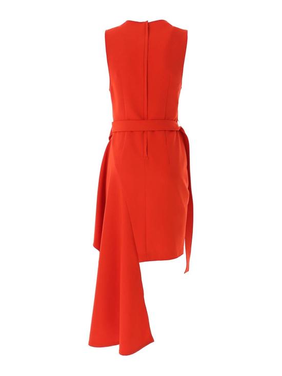 24FW 모스키노 미디 원피스 045032250115 Red - MOSCHINO