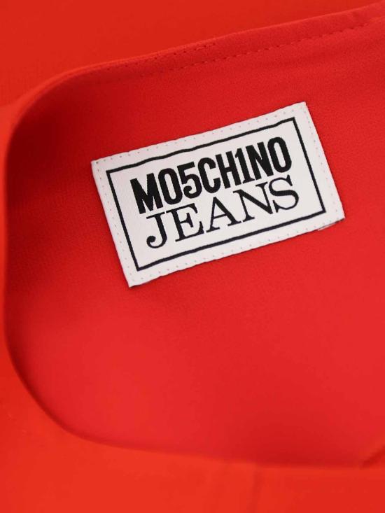 24FW 모스키노 미디 원피스 045032250115 Red - MOSCHINO